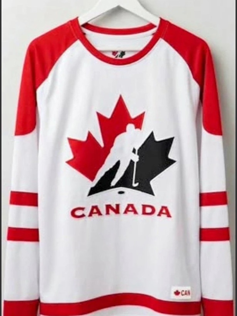 Team Canada Hockey Performance Long-Sleeve Shirt - Size M